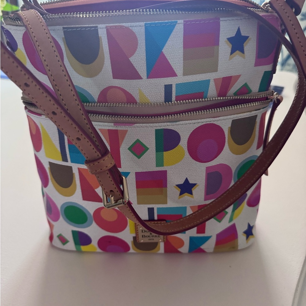 Dooney & Bourke Colorful Geometric Crossbody Bag